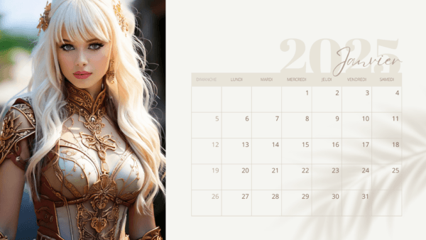 Calendrier 2025 Cosplay - Image 2